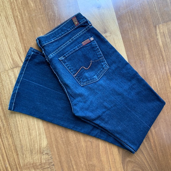 7 for all mankind Flare Jeans size 30 EUC - Picture 9 of 9